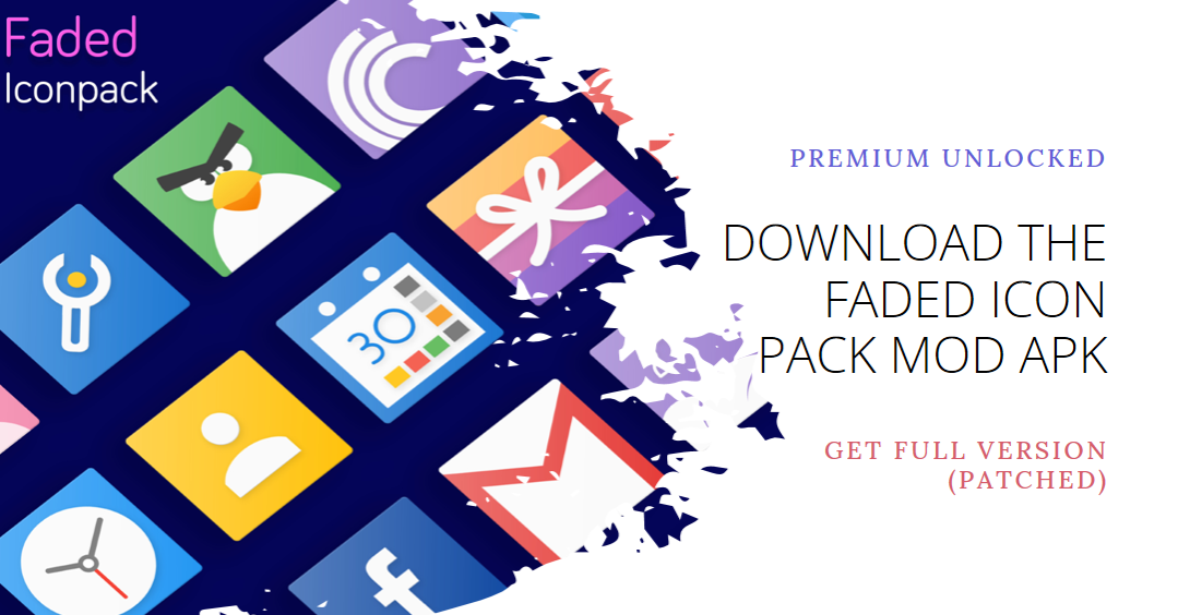 Download Faded Icon Pack MOD APK
