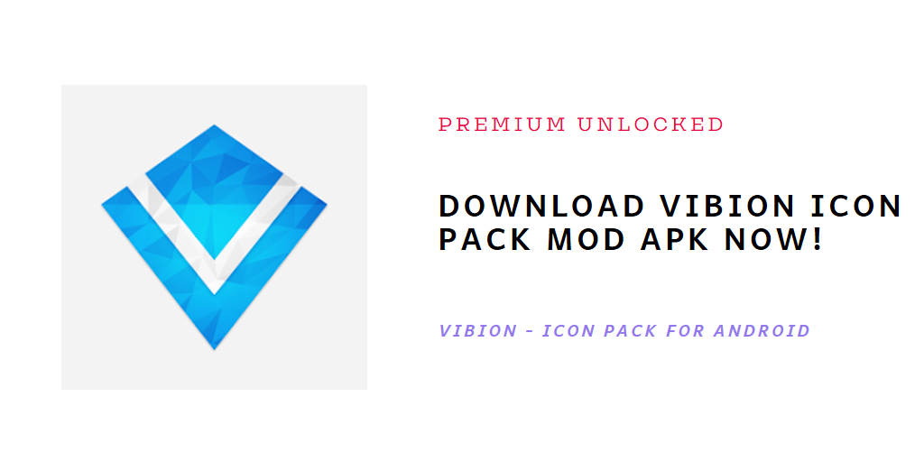 download Vibion Icon Pack MOD APK now