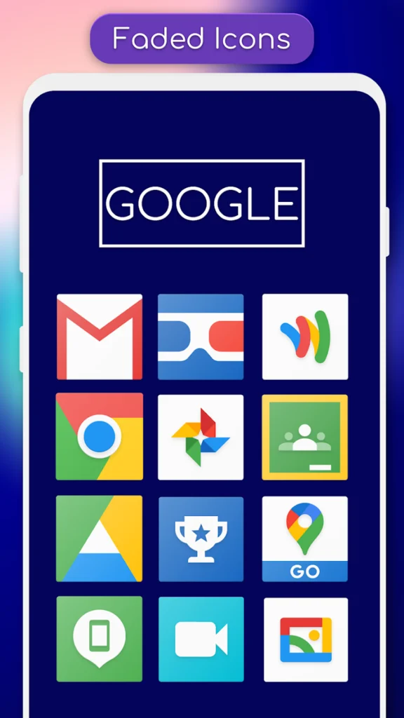 download faded icon pack for free